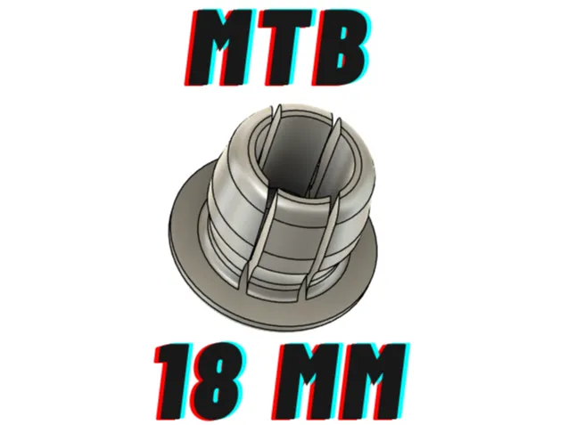 Handlebar caps 18mm MTB
