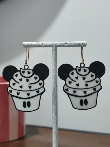 Pendientes: Aretes Cupcake Magico — vista de referencia 4