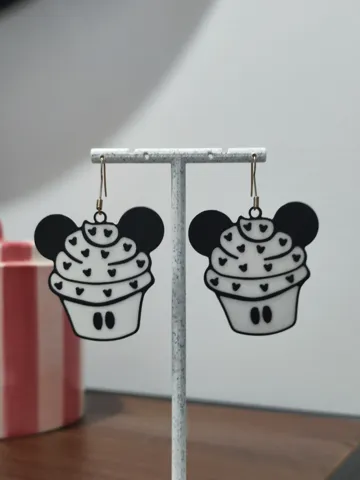 Pendientes: Aretes Cupcake Magico — vista de referencia 3