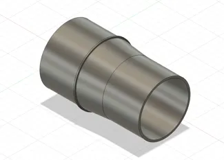 Absaugadapter für Tischkreissäge Kity 419