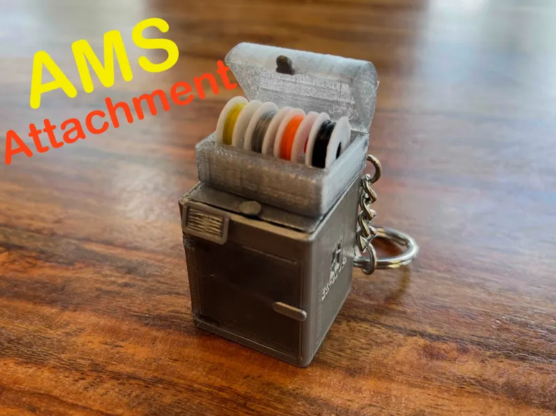 AMS for X1C/X1E/P1S posable keychain