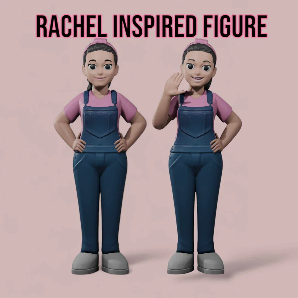 Ms Rachel Figure - Free 3D Print Model - MakerWorld