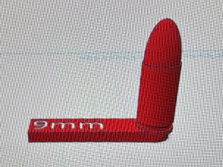 9mm Luger 40 SW Pistolen Projektil 