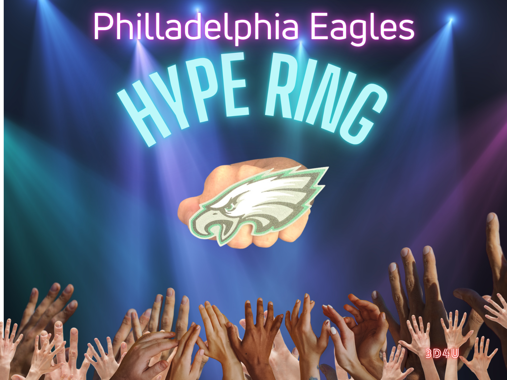 Eagles Hype Ring