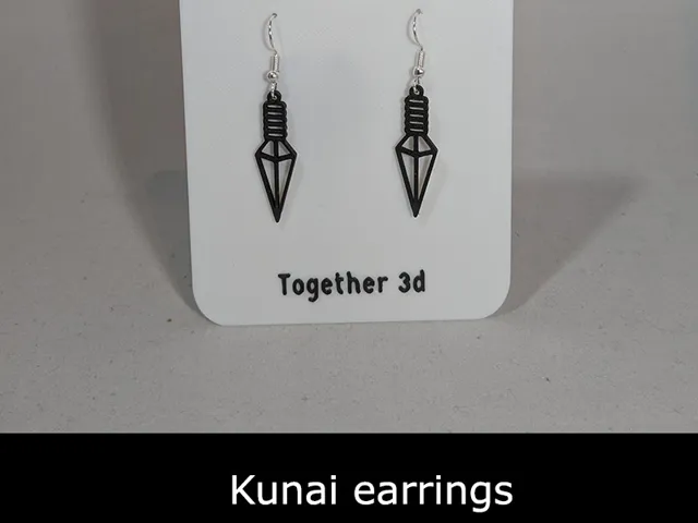 Kunai earrings