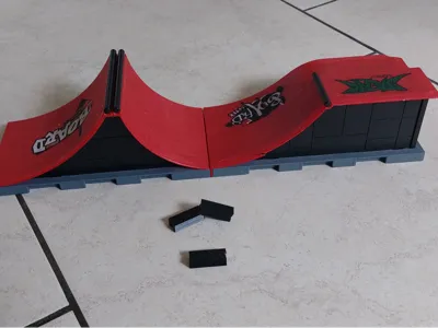 Finger Skateboard Park Connector