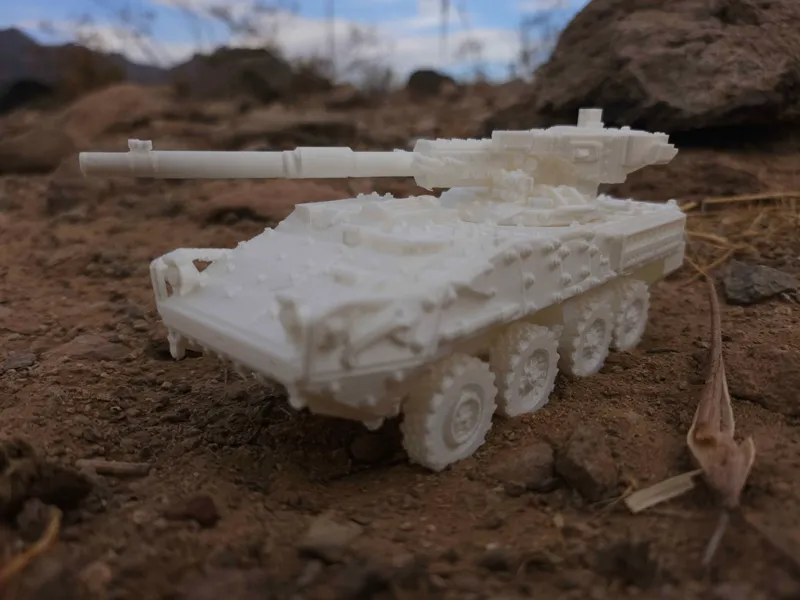 m_bergman's Stryker MGS in 1:50 scale