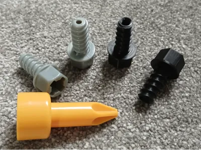 Bolt for take apart toys