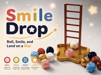 Smile Drop ☆ Roll, Smile, and Land on a Star
