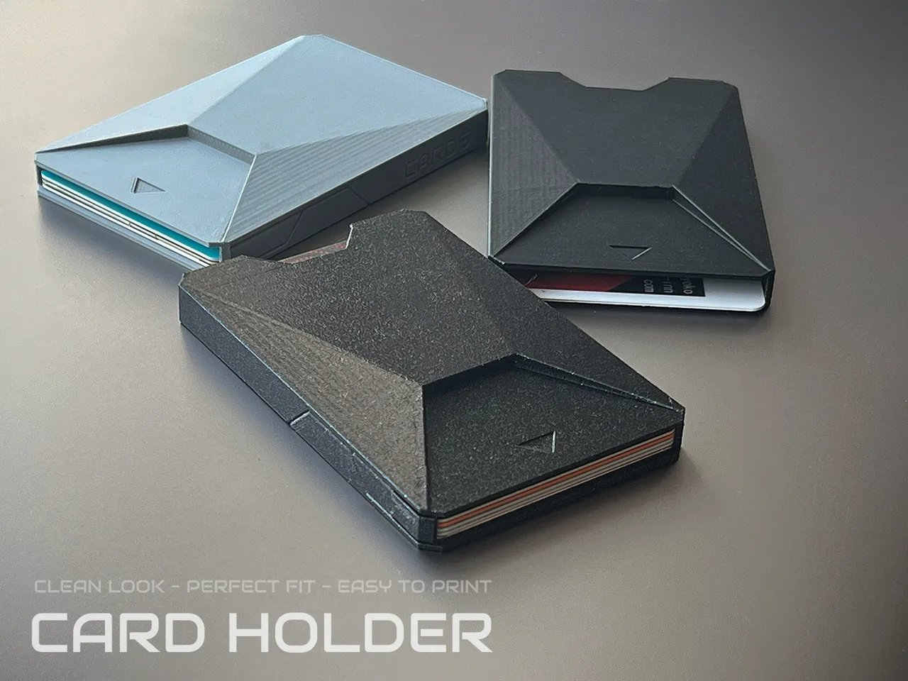 Cyber Slim wallet / Card holde / Gift / Present view 4
