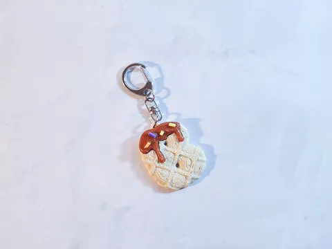 Letter B – Sweet 3D Keychain from 17-Letter Set