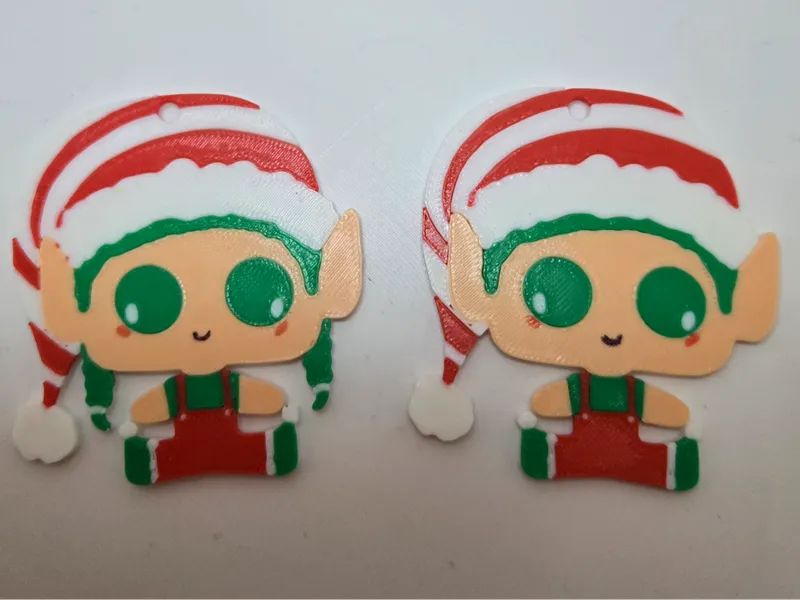 Elf ornaments