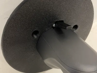 Cable and plug wallmount for Type 2