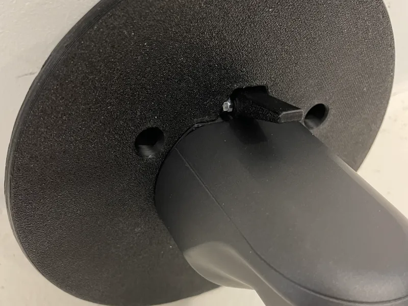 Cable and plug wallmount for Type 2
