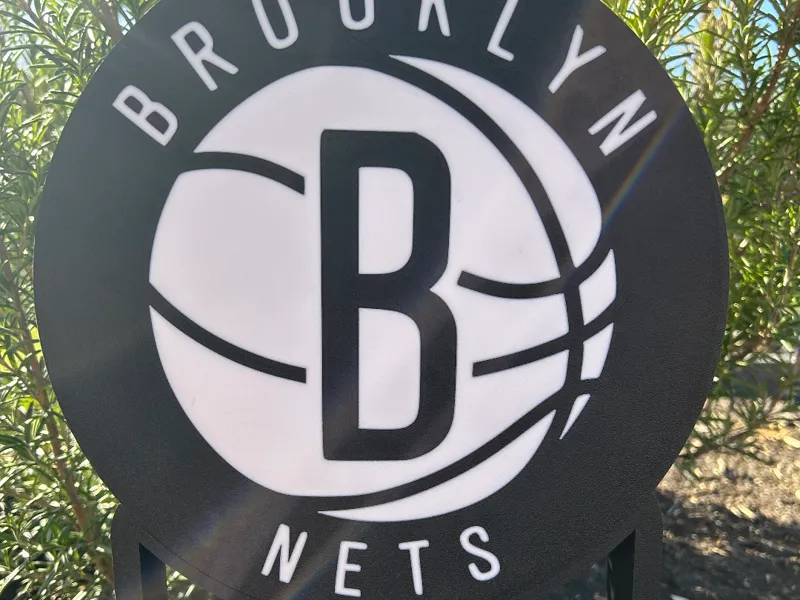 Brooklyn Nets Lightbox mit Standfuß