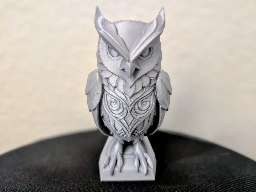 Mystic Owl Figurine - Free 3D Print Model - MakerWorld