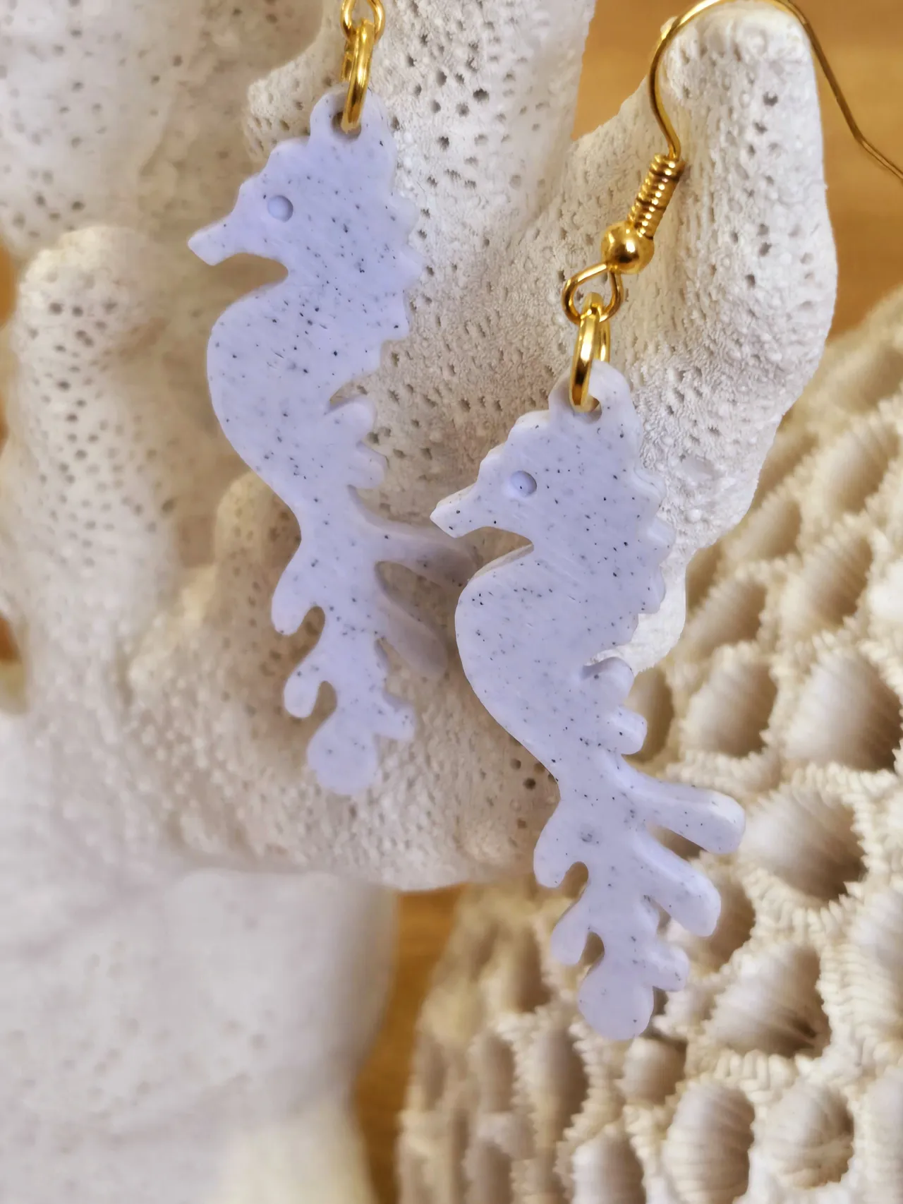 Boucles d'oreilles “Hippocampes" view 3