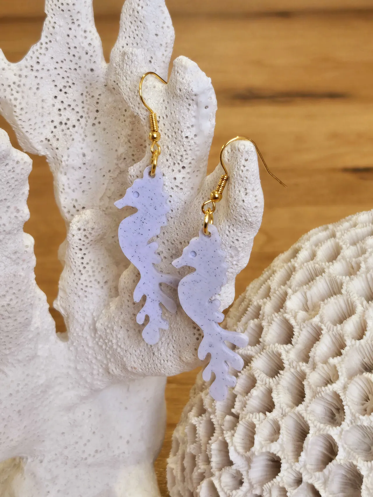 Boucles d'oreilles “Hippocampes" view 2