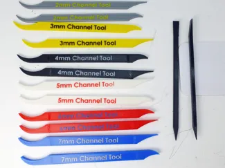 Narrow Channel Cleaning Tools and Spudger