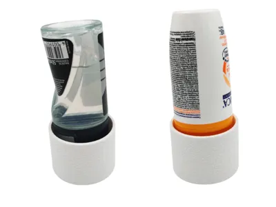 Roll-on antiperspirant and deodorant stand