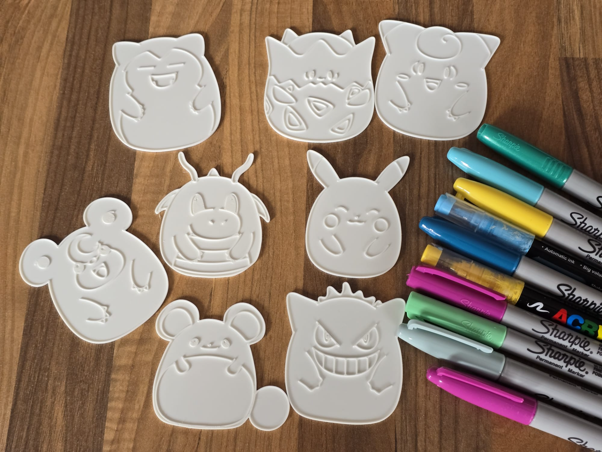 Poke Squishmallow Coloring Craft Pack