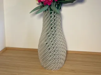 Hexagon Hole Vase