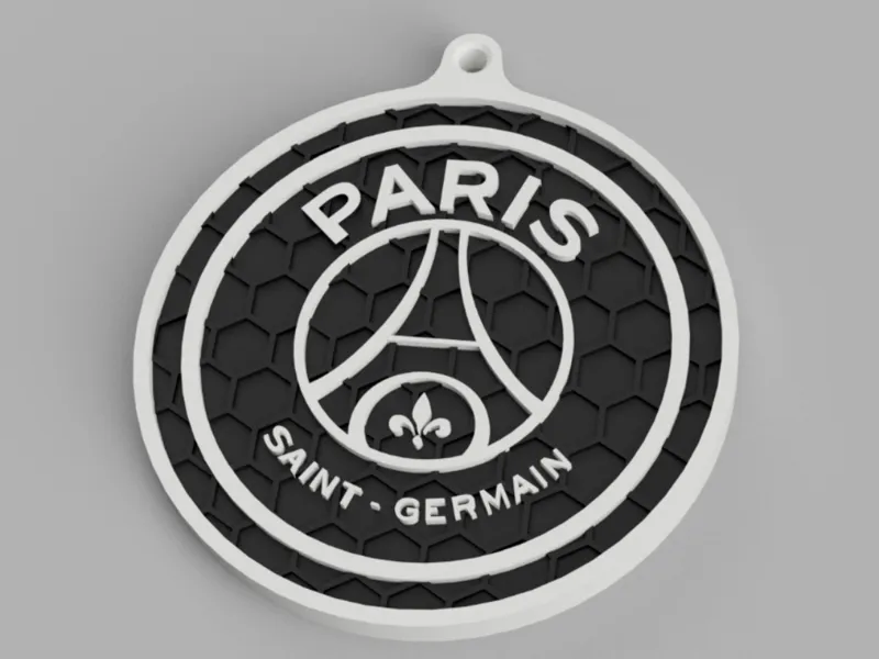 PSG - Paris Saint Germain club honeycomb keychain