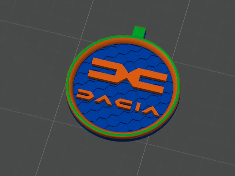 Portachiavi Dacia Versione Maggio 2026