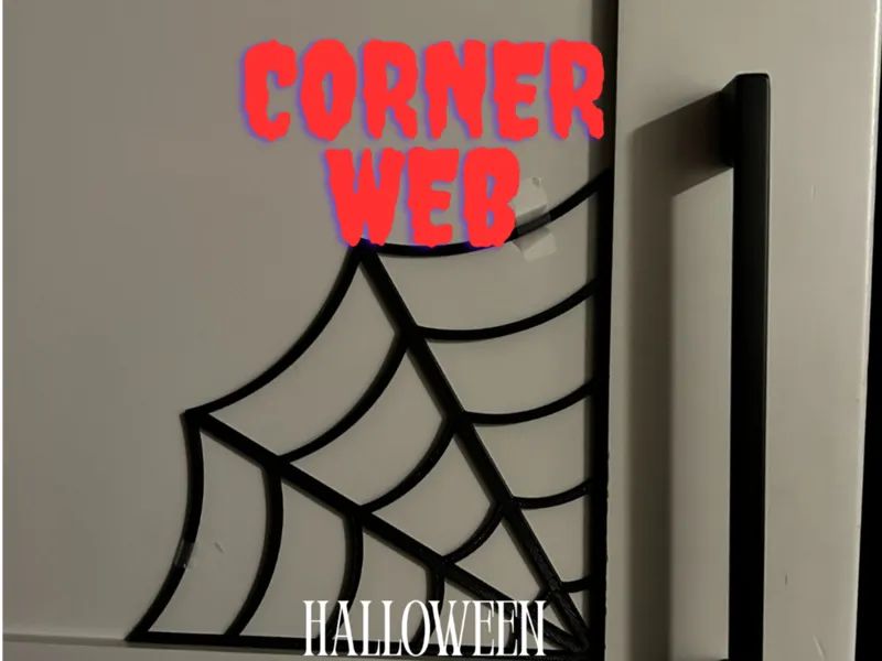 Cobweb Corner Halloween Decoration
