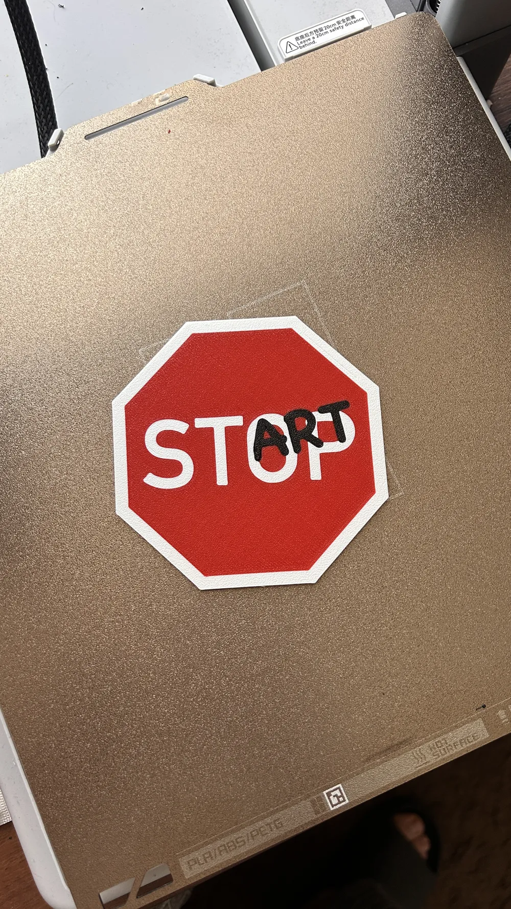 Road sign - STOP / START - Free 3D Print Model - MakerWorld