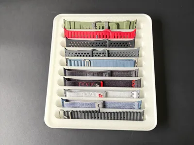 Apple Watch Band Tray 10x  Armbandorganizer 