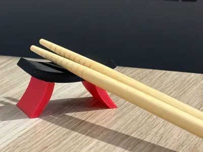 Torii Chopstick Holder Keychain