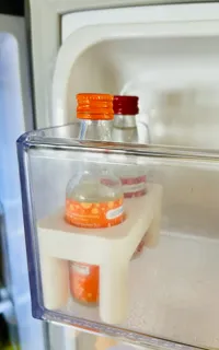 Range-flacons pour arômes SodaStream au frigo — photo 4