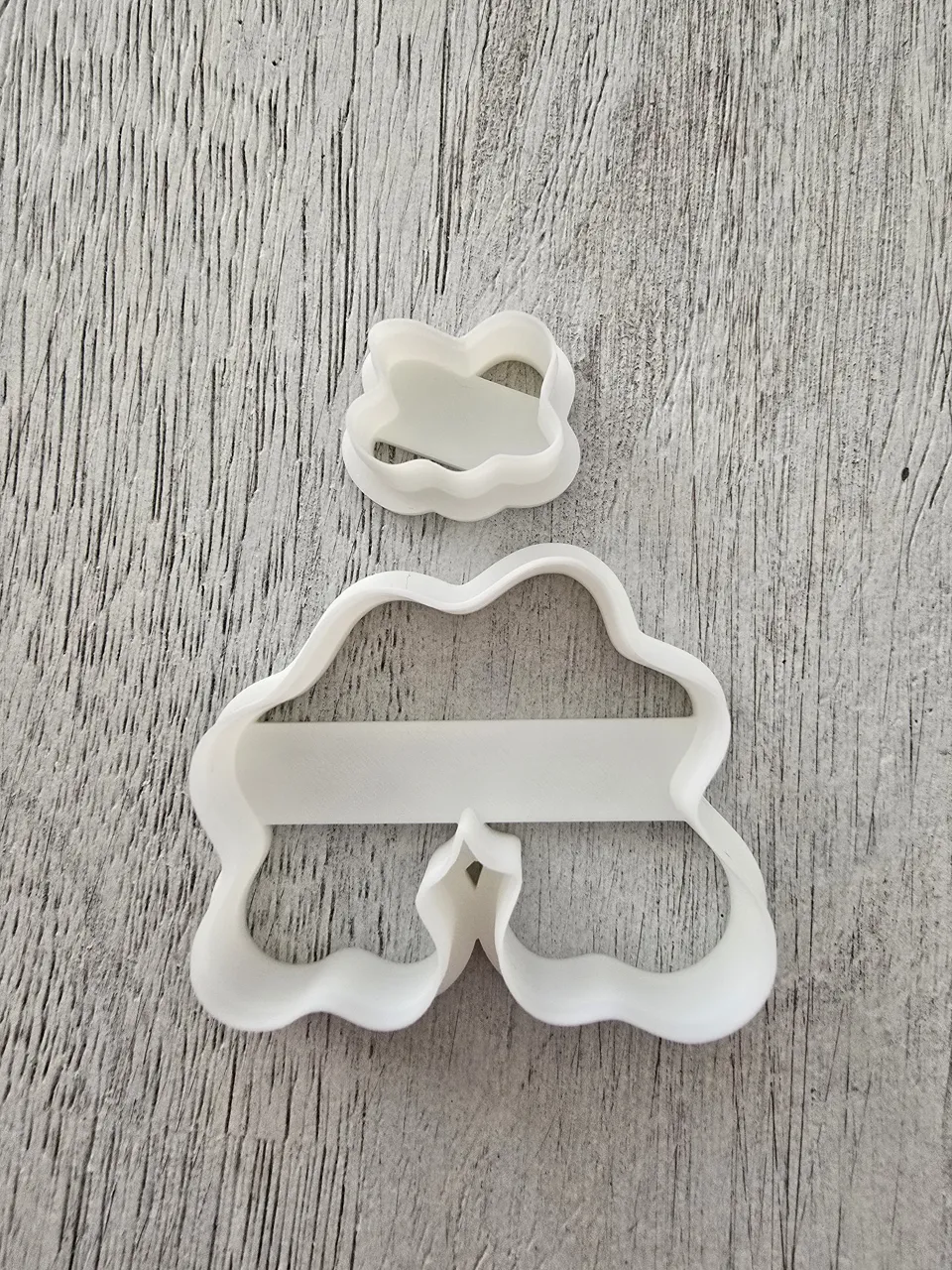 Wavy Statement Earring Clay Cutter view 3