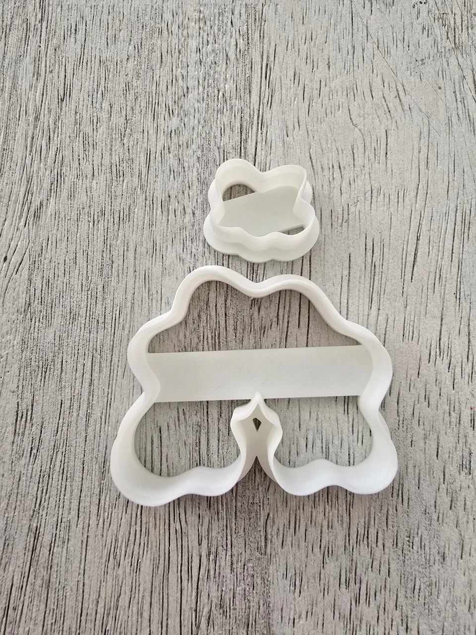Wavy Statement Earring Clay Cutter view 2