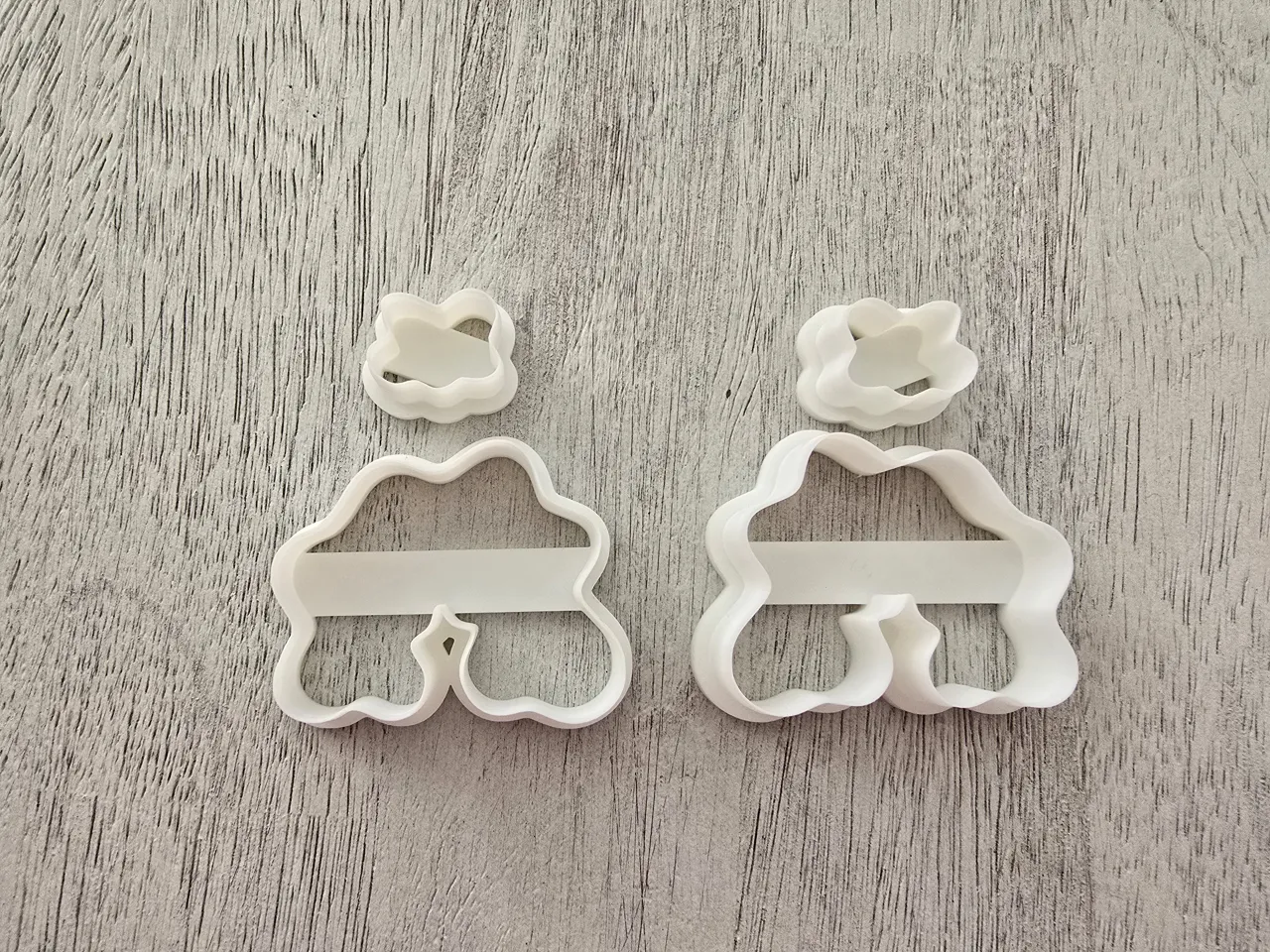 Wavy Statement Earring Clay Cutter view 4