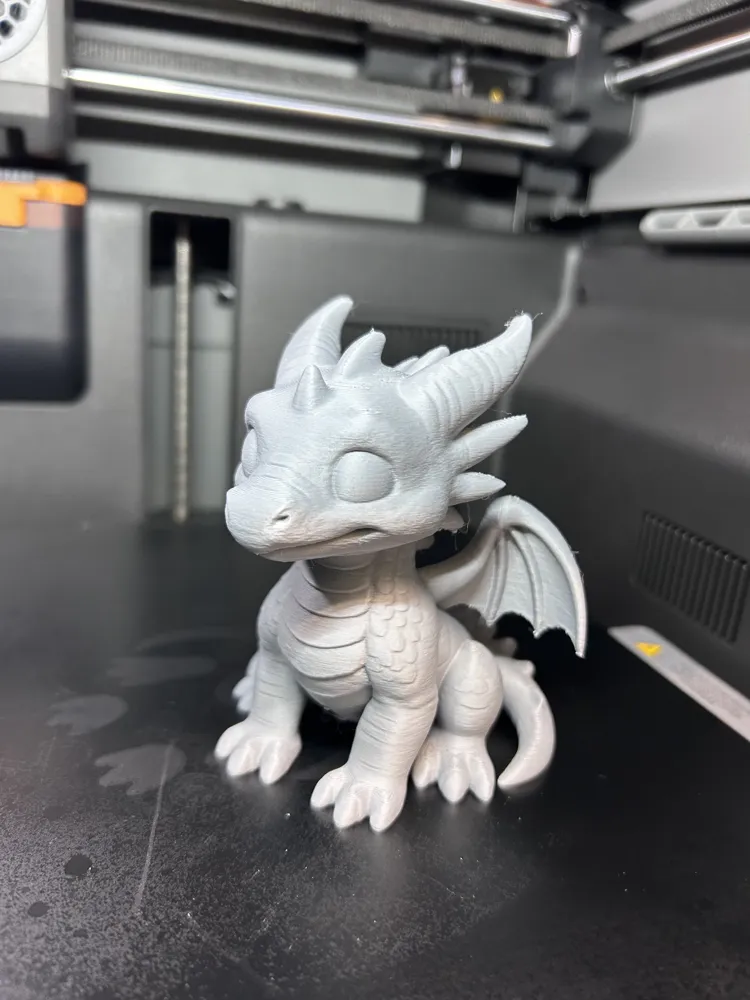 Cute Baby Dragon - Free 3D Print Model - MakerWorld