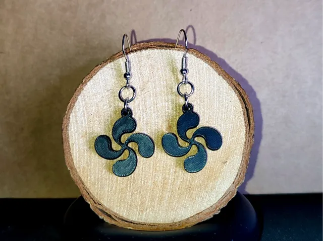Pendiente Lauburu - Lauburu earrings