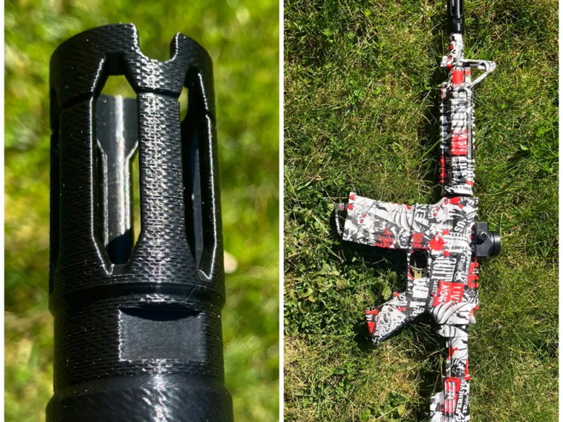 M4-16 Mündungsfeuerdämpfer