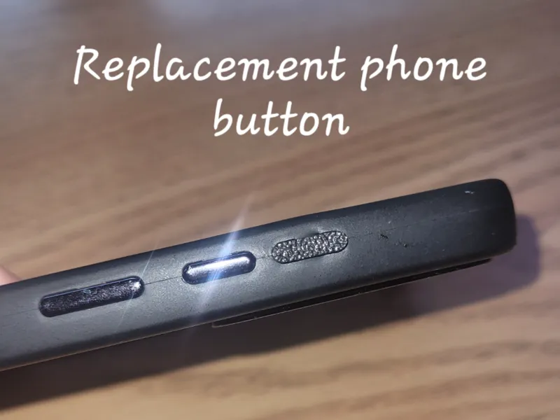Replacement phone button