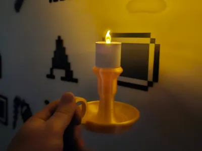 Chamberstick, the medieval personal torch