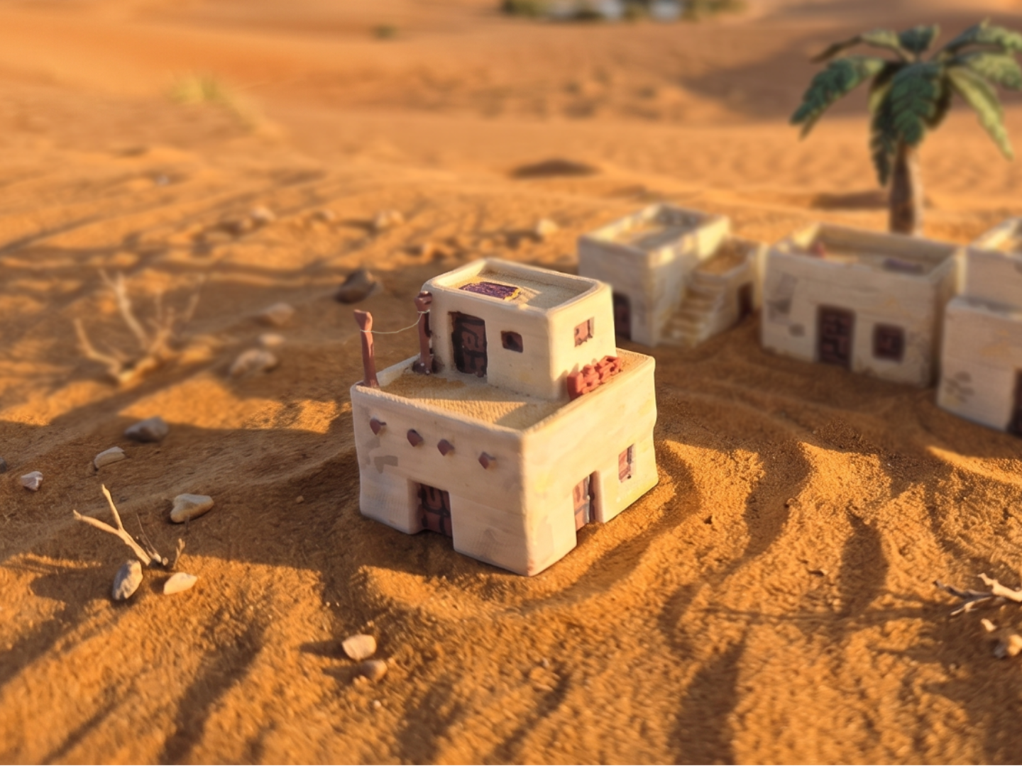 Desert House v4 for Arab village