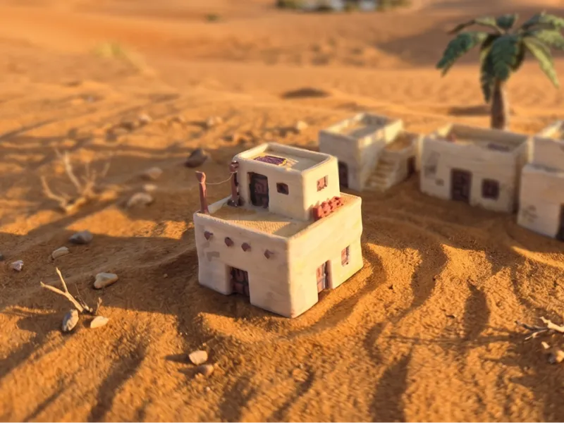 Desert House v4 for Arab village