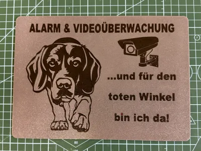 Warning Sign Beagle