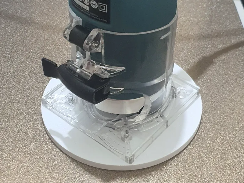 Base redonda para Tupia Wesco WS5047/U