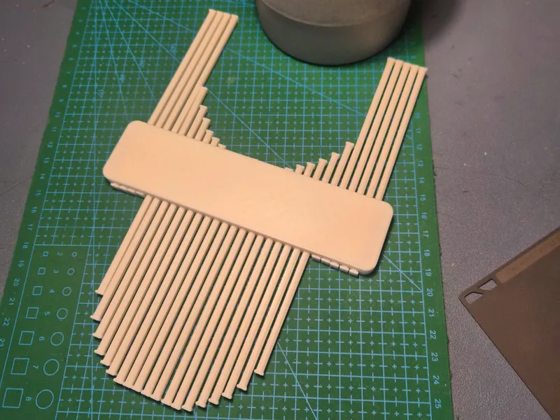 No Assembly Contour Gauge - Print In Place Tool
