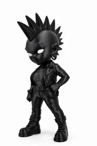 Haare Schwarz 0.16mm layer, 2 walls, 8% infill