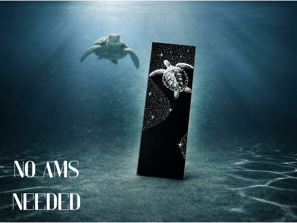 Miniatura 1 do modelo 3D Turtle Bookmark