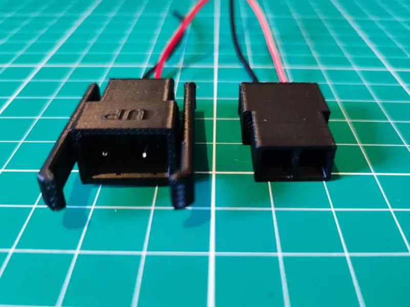 Custom 2‑Pin DuPont Adapter