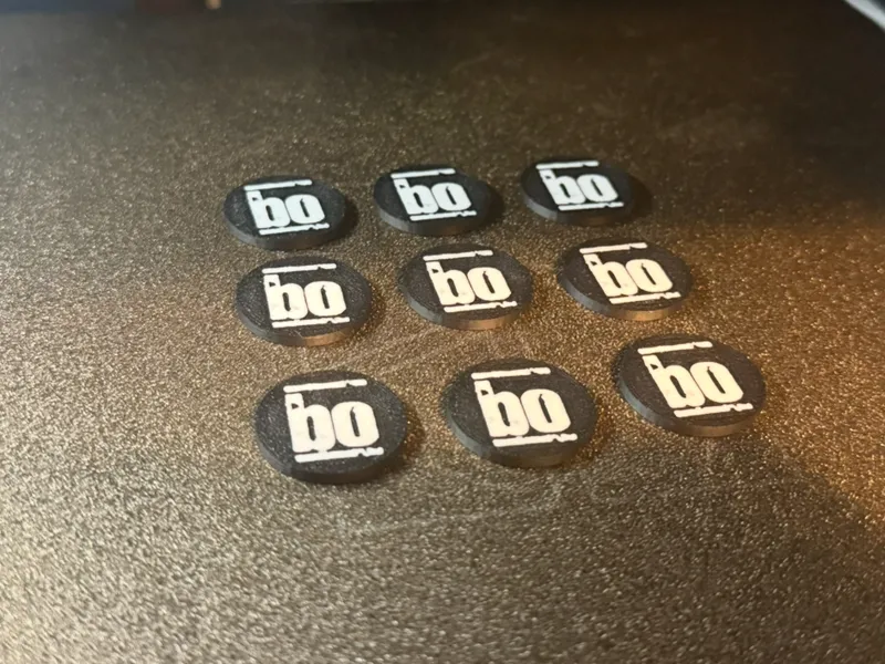 Böhse Onkelz Euro - Einkaufswagenchip